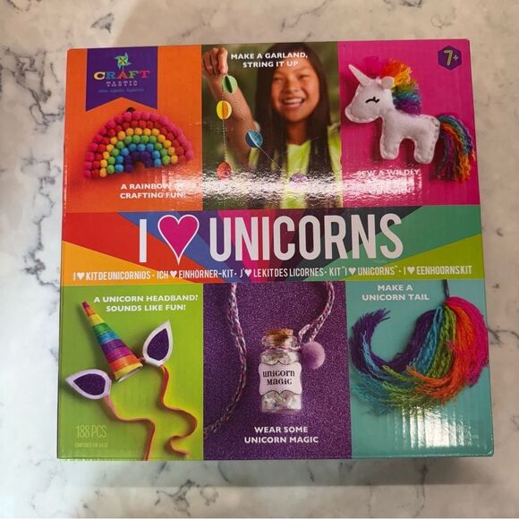 Craft Unicorn Magic Kit with Rainbow Colors - Picture 1 of 10